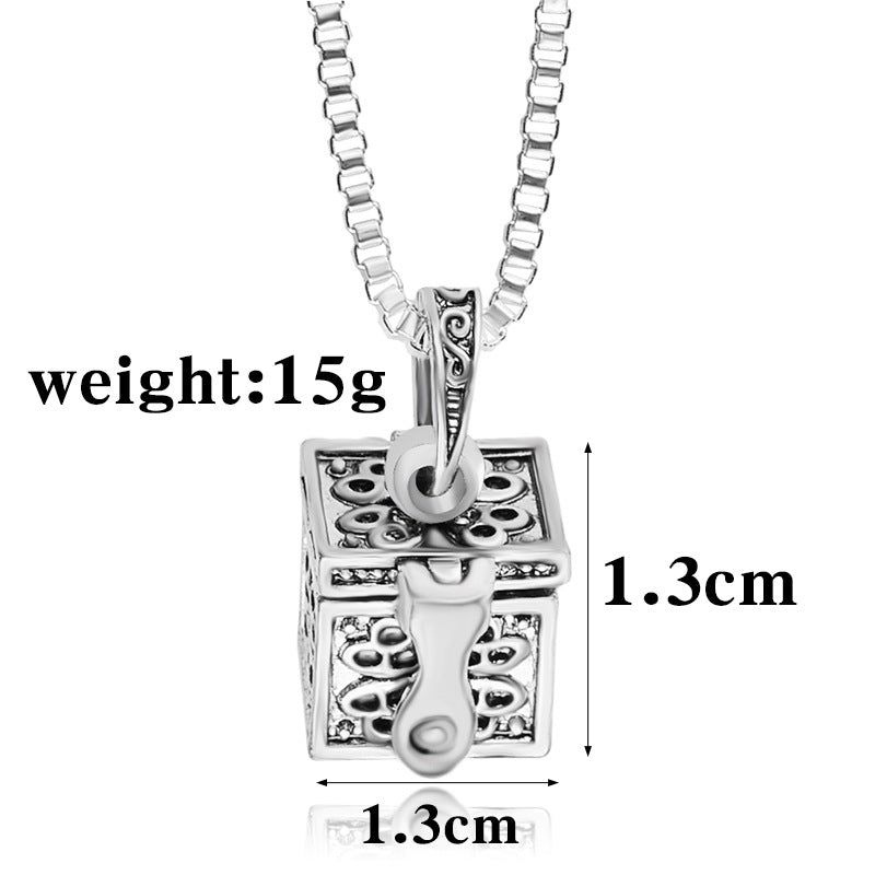 Stainless-Steel Necklace Keepsake Cremation Pendant