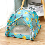 Cat Tent With Enclosed Pet Bed