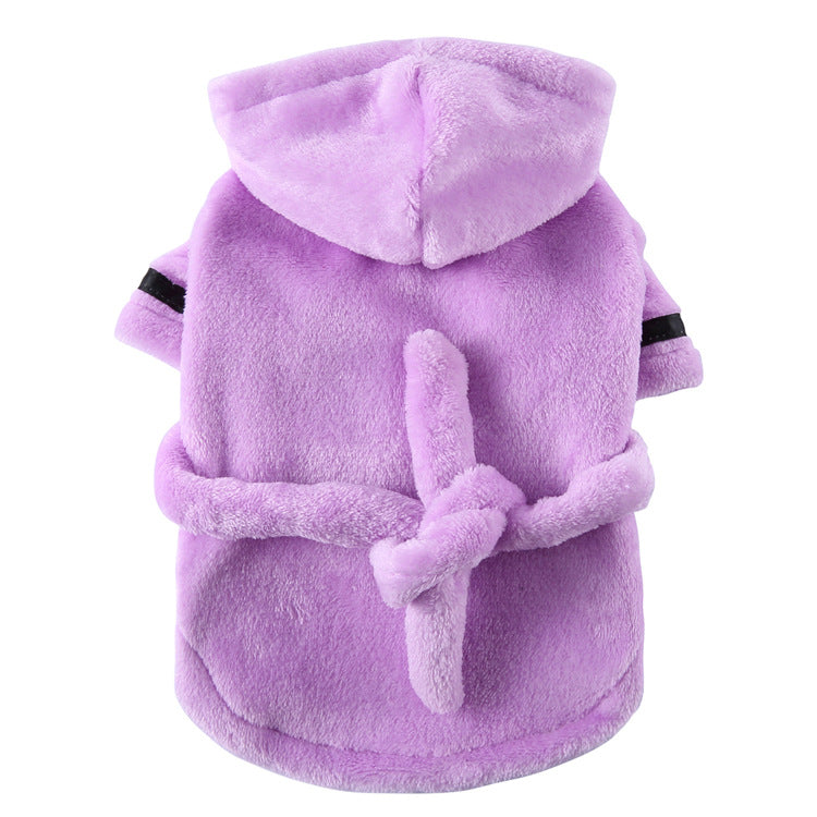 Pet Absorbent Bathrobe