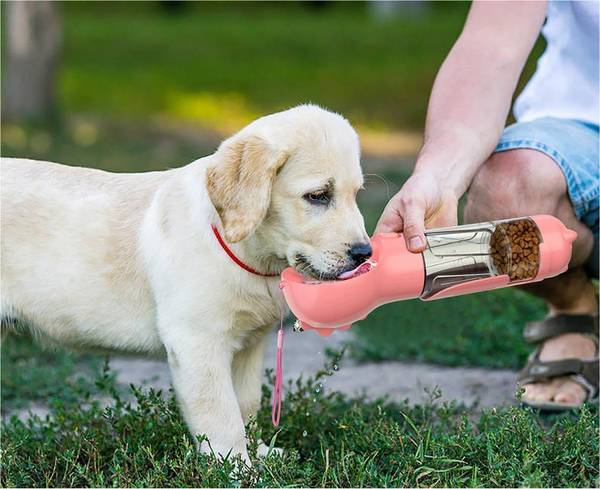 3 In 1 Leak-proof Dog Water Bottle