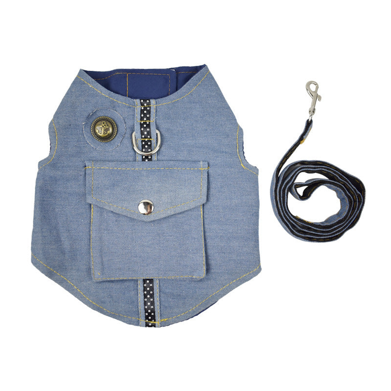 Vest pet harness