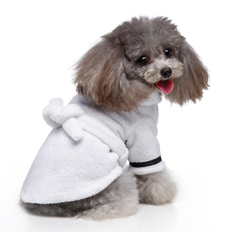 Pet Absorbent Bathrobe