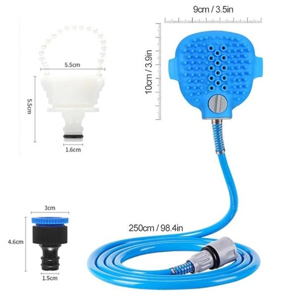 Pet Brush Shower Head